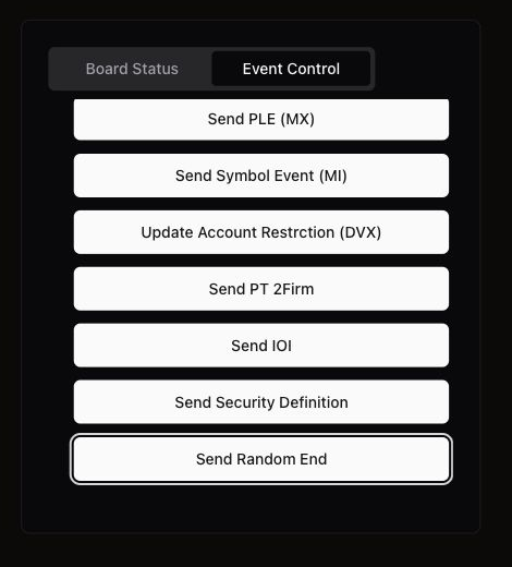Send Random End button in Event Control